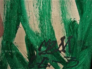 Henk Mulders - Monumentaal Expressionistisch schilderij "de Danseres" gesigneerd kopen? Bied vanaf 10!