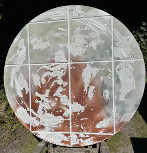 Maurice Grothausen - XXL-RELIËFPANELEN MG-02 roestbruin rond (groot) kopen? Bied vanaf 100!