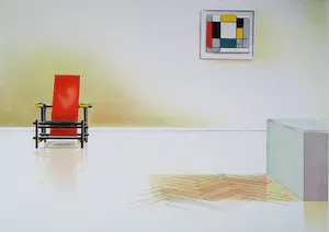 AcheterWillem van Veldhuizen - Hollands interieur, litho? Enchérissez de 50!