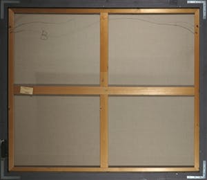 Michel van Overbeeke - Gemengde techniek op doek, Zonder titel - Ingelijst (Zeer groot) kopen? Bied vanaf 1!