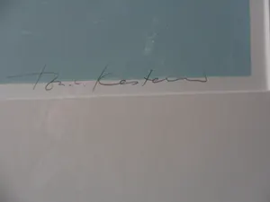 Ton van Kesteren - Zeefdruk met een abstracte voorstelling kopen? Bied vanaf 35!