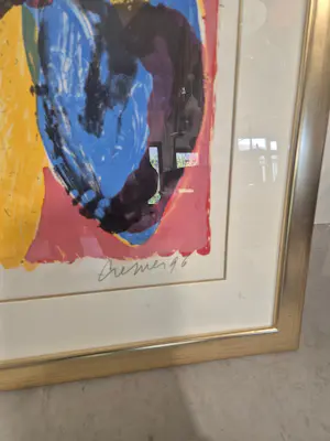 Jan Cremer - Prachtige "Tulpen" in Prachtige lijst kopen? Bied vanaf 350!