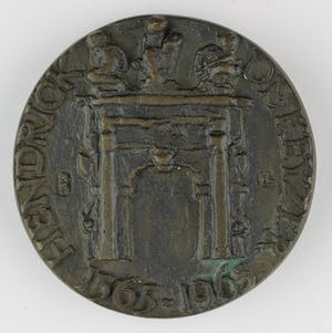 Frank Letterie - Bronzen gietpenning: Hendrick de Keyser, 1965 kopen? Bied vanaf 85!