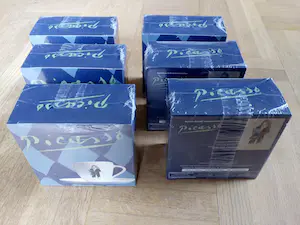 AcheterPablo Picasso - Zes Espresso kopjes Picasso (porselein) in originele verpakking? Enchérissez de 20!