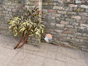 Daniel D'Haeseleer - Muurdecoratie in koper met verlichting kopen? Bied vanaf 450!