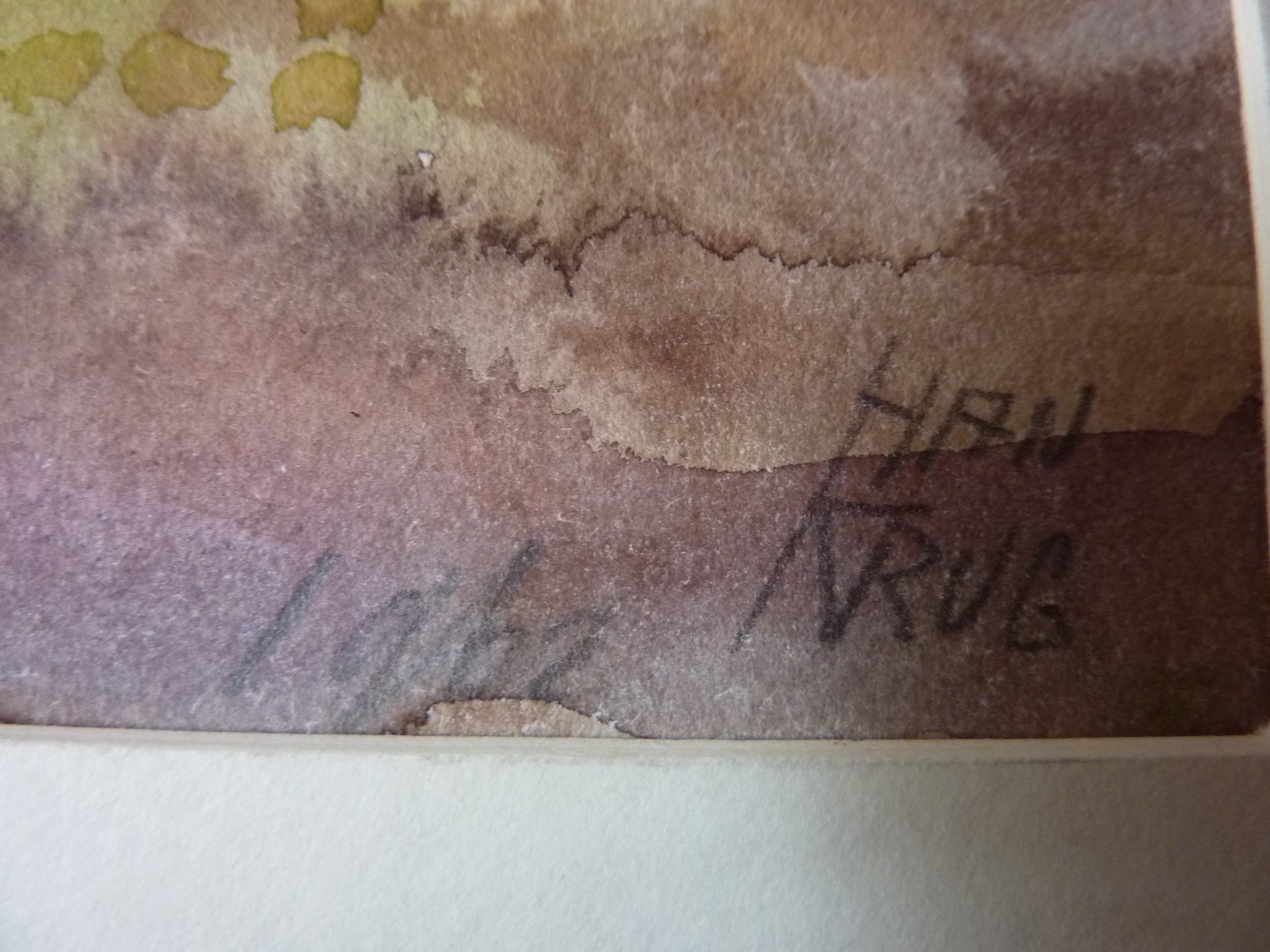 Han Krug - Grote aquarel Middelbeers Brabant 1962 kopen? Bied vanaf 50!