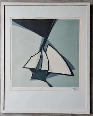 Fon Klement - Blue Grisant - gesigneerd - 200 ex. - 1980 kopen? Bied vanaf 1!