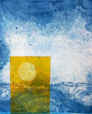 Jan Montyn - Hommage aan de nacht, aquatint ets (kleine oplage) verkocht voor € 115!