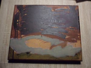 Petra Dekker - zonder titel, olieverf op doek 1989 in prima conditie kopen? Bied vanaf 30!