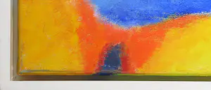 Saskia Bremer - Acryl op doek, Falesia Beach - Ingelijst (Zeer groot) kopen? Bied vanaf 1!