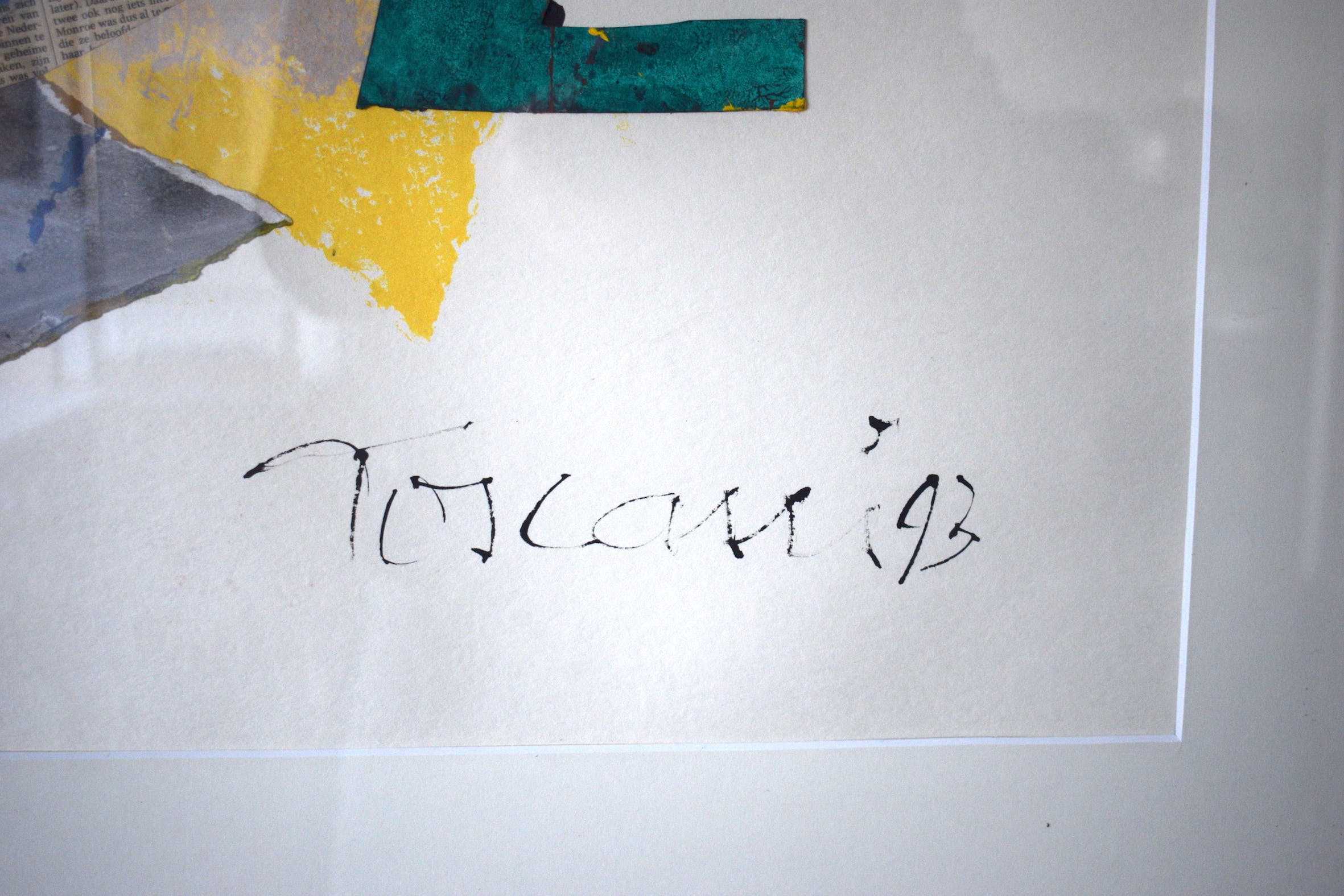 Bep Toscani - Gemengde techniek, Ingelijst - Groot Werk kopen? Bied vanaf 279!