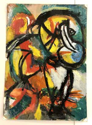 Paul Haanschoten - Fantasie dier verkocht voor € 75!