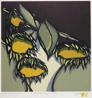 Fon Klement - Boardsnede, Les Trois Tournesols kopen? Bied vanaf 80!