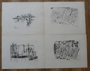 Corneille - images de new York: 16 litho's - 1958 kopen? Bied vanaf 799!