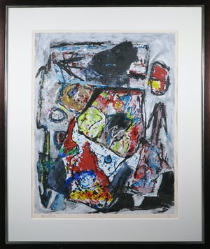 Jacques Doucet - Litho, Zonder Titel - Ingelijst (Groot) kopen? Bied vanaf 200!