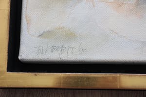 Fon Klement - olieverf op doek: bloemstilleven - 1990 kopen? Bied vanaf 995!