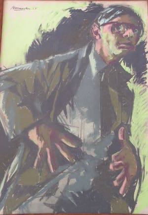 Beint Mankes - Zonder titel. Uit 1953. kopen? Bied vanaf 80!