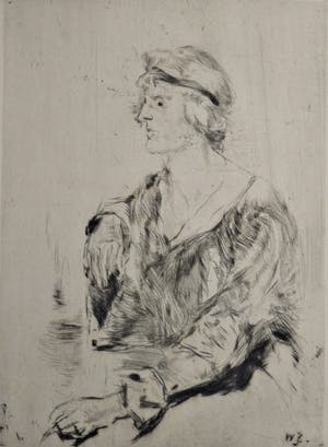 Willem de Zwart - Zittende vrouw kopen? Bied vanaf 45!