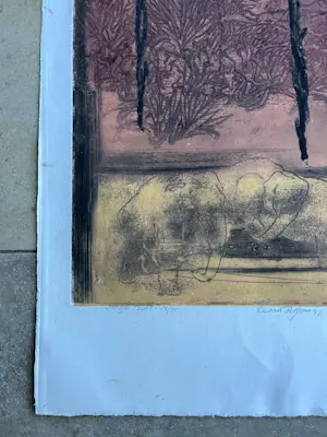 Ru van Rossem - "Jungle Tocht" - Gesigneerd werk - 1997 - 15/35 - Kleine oplage kopen? Bied vanaf 165!