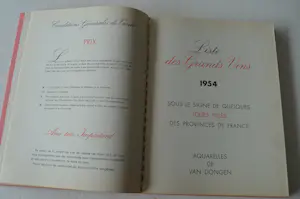 Kees van Dongen - Wijncatalogus NICOLAS voor 1954 kopen? Bied vanaf 125!