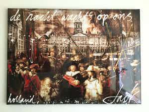 Jack Liemburg - de nacht wacht op ons verkocht voor € 750!