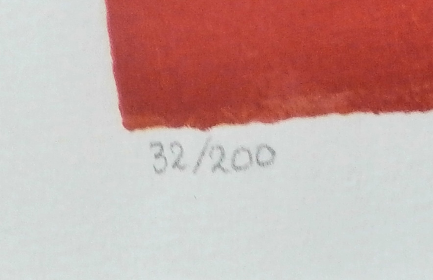 Eugene Brands - Ingelijste litho: Vis kopen? Bied vanaf 350!