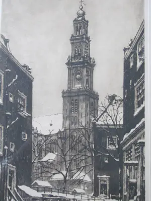 Cornelis Brandenburg - Westerkerk Amsterdam kopen? Bied vanaf 55!