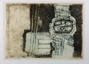 Jan Montyn - Kleurets op papier, D'essai - Ingelijst kopen? Bied vanaf 100!