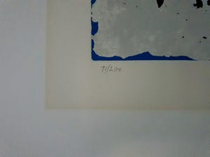 Frank Lodeizen - Zonder Titel - zeefdruk - 1989 - 200ex. kopen? Bied vanaf 1!