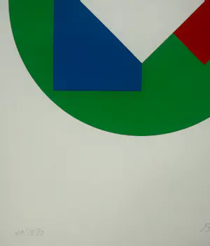 Bob Bonies - handgesigneerde zeefdruk | 'zonder titel' | 1995 kopen? Bied vanaf 20!