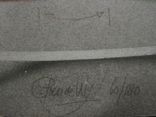 Poen de Wijs - Dromerig Realisme van Poen de Wijs "La Modella" gesigneerde Litho kopen? Bied vanaf 1!