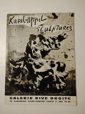 Karel Appel - Sculptures Paris 1962 - Gesigneerd kopen? Bied vanaf 100!