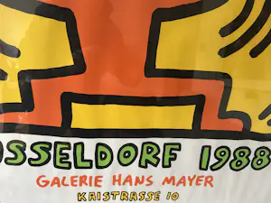 Keith Haring - Düsseldorf 1988 Galerie Hans Mayer kopen? Bied vanaf 250!