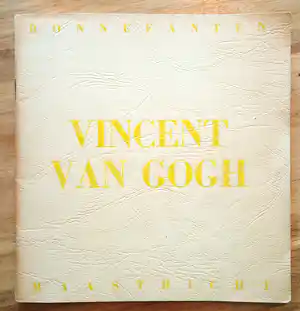 Vincent van Gogh - Catalogus Bonefanten 1946 verkocht voor € 1!
