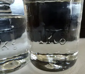 Niet of onleesbaar gesigneerd - 5x Vintage glazen (apothekers) gewichten. kopen? Bied vanaf 1!