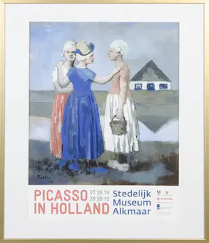 Pablo Picasso - Affiche, Picasso in Holland - Ingelijst kopen? Bied vanaf 1!