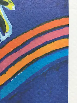 Corneille - Zeefdruk The Tie, gesigneerd in druk, in passe-partout kopen? Bied vanaf 50!