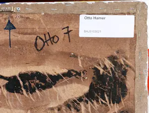 Otto Hamer - Abstract geometrisch kopen? Bied vanaf 350!