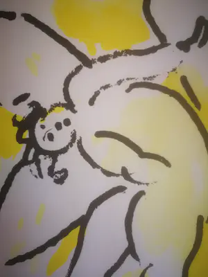 Marc Chagall - La Bible. Engel. Mourlot 1956. kopen? Bied vanaf 1!