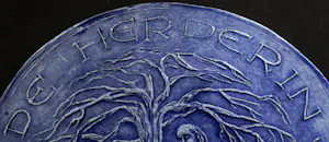 Inka Klinckhard - Keramische penning: De herderin - 1975 kopen? Bied vanaf 55!