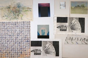 Onno Haaitsma - en vele andere! - Groot lot met 26 werken op papier kopen? Bied vanaf 1!