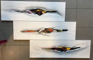 Gena Genadyj - Abstract Drie Luik kopen? Bied vanaf 300!