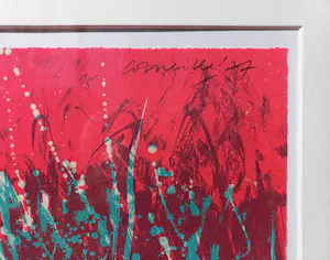 Corneille - Le grand champ d’herbe, litho (mooi ingelijst, groot) kopen? Bied vanaf 395!