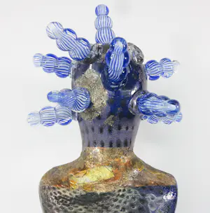 Richard Price - Sculptuur van glas, Blue Lady (Groot!) kopen? Bied vanaf 2000!