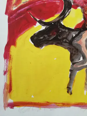 Henk van Vessem - Vrouw op Stier. kopen? Bied vanaf 59!