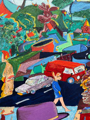 Pim van Halem - handgesigneerde zeefdruk | 'Zonder titel | 1993 kopen? Bied vanaf 20!