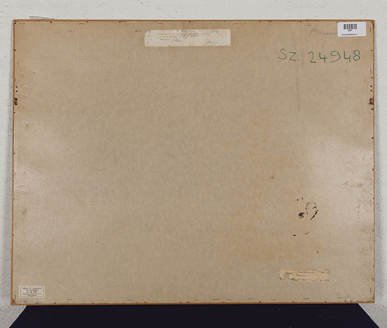 Paul Werner - Storm - Gouache op papier - gesigneerd r.o. - BKR Amsterdam - 1964 kopen? Bied vanaf 15!