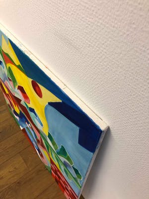 Maartje Wijngaarden - Schilderij met verschillende uitdrukkingen kopen? Bied vanaf 70!