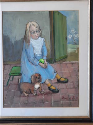 Buy Luc Heirbaut - Meisje met hond? Bid from 75!