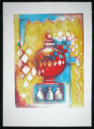 Marianne Aulman - Litho, King and castle VIII kopen? Bied vanaf 1!